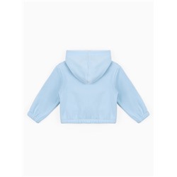 Худи детское «Крошка Я» Exploring, рост 92-98 см, голубое