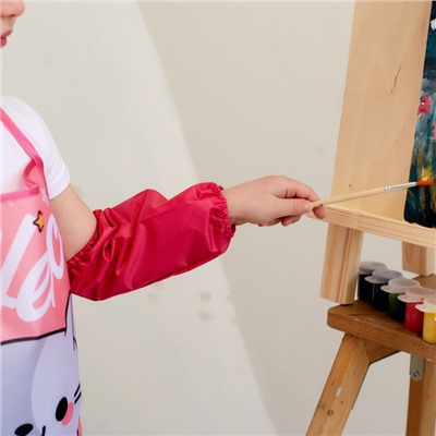 Фартук с нарукавниками детский Этель «Hello cat», 49×39 см