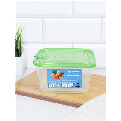 Контейнер квадратный 1100 мл / ZP3047B /уп 72/288/ ДОП СКИДКА НА КОРОБ 3%