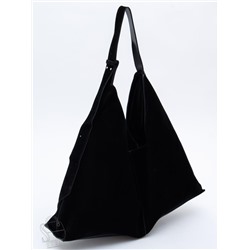 Сумка женская кожаная 1017M black Polina&Eiterou  в Новосибирске