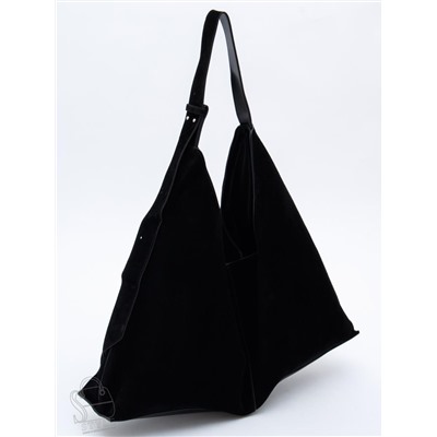 Сумка женская кожаная 1017M black Polina&Eiterou  в Новосибирске