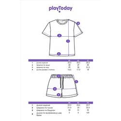 Костюм (Футболка+Шорты) PLAYTODAY, 1088560