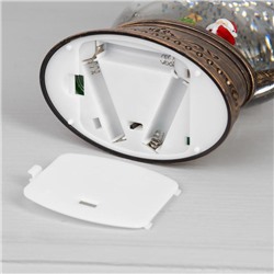 Светодиодная фигура «Семья снеговиков» 12×20.5×7.8 см, пластик, от батареек АААх3, свечение тёплое белое