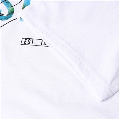 Футболка мужская «SPACE», цвет белый, размер 48