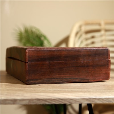 УЦЕНКА Шкатулка «Идеал», 30×20×9 см, дерево