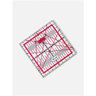Набор линеек для квилтинга и пэчворка 30×30/25×25/15×15/10×10 см, s=3 мм