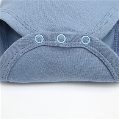 Боди детское «Крошка Я» Street style, рост 68-74 см, голубое