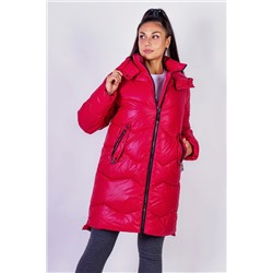 Зимняя куртка стеганная с капюшоном арт. 811