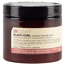 INSIGHT «ELASTI-CURL» Увлажняющий шампунь-воск для кудрявых волос 200 мл