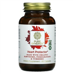 Pure Synergy, Органическое средство для защиты сердца, 60 растительных капсул