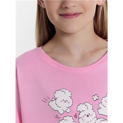 КОМПЛЕКТ ДЛЯ ДЕВОЧЕК (ФУТБОЛКА, БРЮКИ) 567728