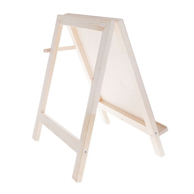 Мольберт настольный «Хлопушка», 500×450×300 мм, односторонний, неокрашенное дерево, Calligrata