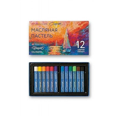 Набор масляной пастели 12 цв "Сонет" 137502 (70412967) Невская палитра