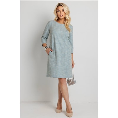 Платье женское  6163Ш/02/Голубой