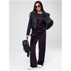 Чарлот-Жаккард - костюм сливовый