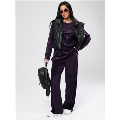 Чарлот-Жаккард - костюм сливовый