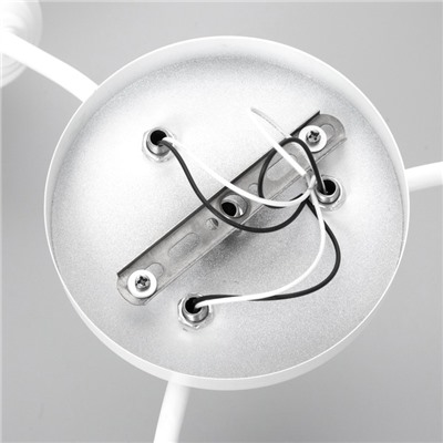 Люстра «Оникс» BayerLux 3×15 Вт E27, белый, 50×50×15 см