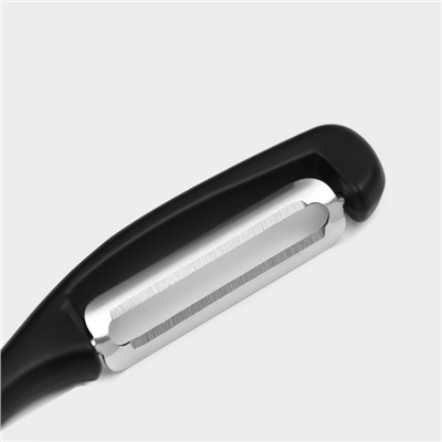 Овощечистка Magistro Vantablack, 16.7×2 см, вертикальная, чёрная