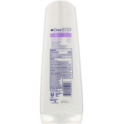 Dove, Dermacare Scalp, Anti-Dandruff Conditioner, Soothing Moisture, 12 fl oz (355 ml)