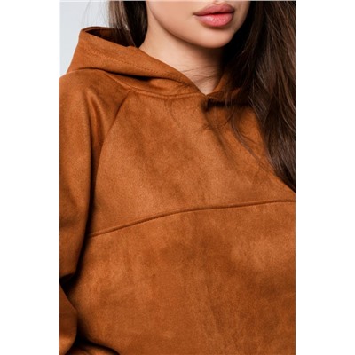 Свитшот 2 оверсайз короткий (Охра)