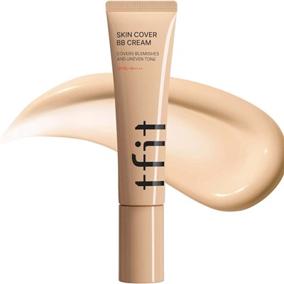 TFIT Стойкий увлажняющий BB-крем BN02 Medium Skin Cover BB Cream SPF50+ PA++++