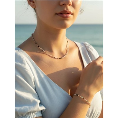 Комплект из натуральных камней и кристаллов