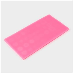 Молд для заливки «Пуговицы», 36 ячеек силикон, 20.5×10.5 см, МИКС