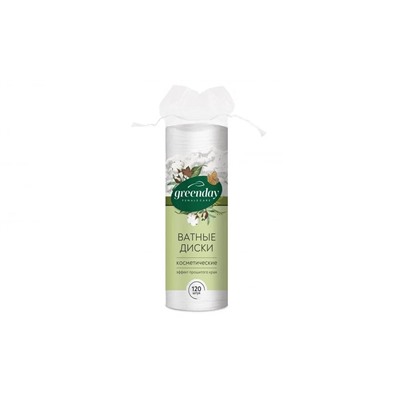 Green Way ватные диски 120шт