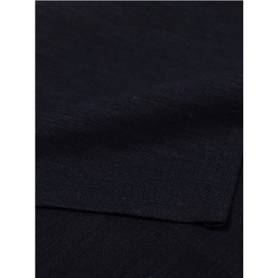 Набор салфеток с декоративными кольцами «Этель» Dark, 40×40 см - 2 шт., 100% лён