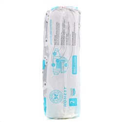 The Honest Company, Honest Diapers, Size 2, 12 - 18 Pounds, Pandas, 32 Diapers
