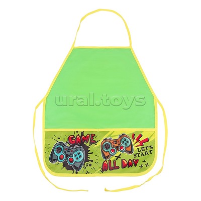 Фартук с 2 карманами "Геймпад" 390х490 мм