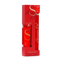 Парфюмерный набор женский Amazing red: Туалетная вода, 35мл + Лосьон для тела, 35мл