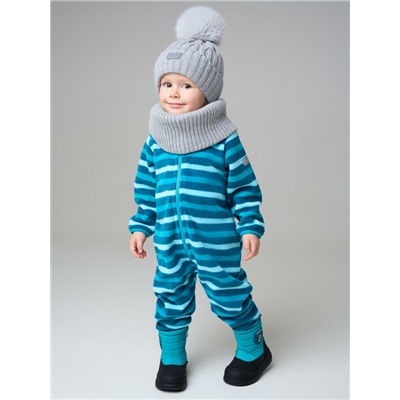 Комплект детский трикотажный для мальчиков: шапка, снуд