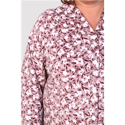 Коллаж - халат бежевый