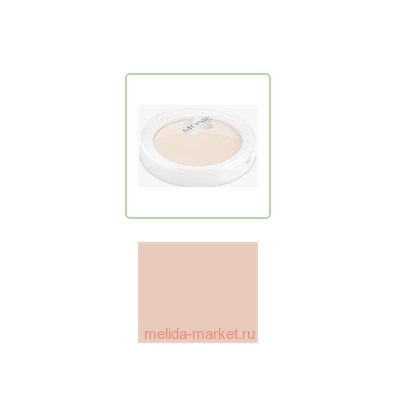 Monic Beauty Пудра компактная для лица Glam@Glow All Day Matte тон 03 Ivory  Beige