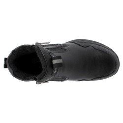 AL5810 черн Ботинки деми для мальчиков (32-37)/6