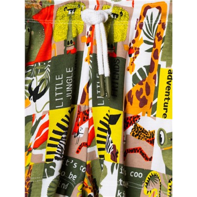 Комплект детский трикотажный для мальчиков: джемпер (футболка), шорты