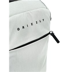 Рюкзак школьный, эргономичная спинка, Grizzly 556, 39×26×19, отделение для ноутбука, серый
