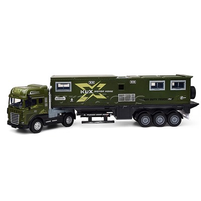 Машина "Фура Блок- контейнер" (свет,звук) в коробке