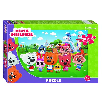 Пазлы maxi 24 "Мини мишки" (0+ Медиа)