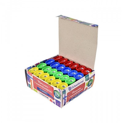 Точилка пластиковая с контейнером "CLASSIC" ТЧК1-КЛ SchoolФормат