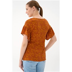 Блузка Кимоно (терракот)