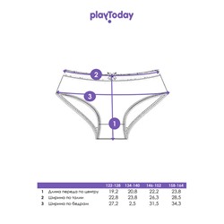 Трусы трикотажные для девочек, 2 шт в комплекте