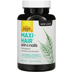 Country Life, Maxi-Hair, 90 таблеток