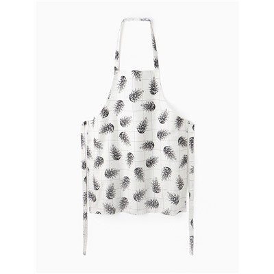 Фартук новогодний «Этель» Merry Christmas 60×70 см, 100% хлопок, саржа 190 г/м²