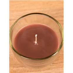Свеча ароматическая в стакане SCENTED CANDLE, 100 г, сидр, шалфей