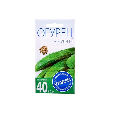 Семена Огурец Зозуля F1, партенокарпический, раннеспелый, 12 шт