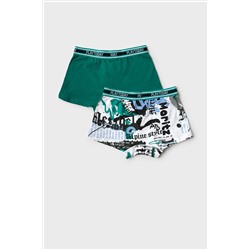 Трусы трикотажные для мальчиков - боксеры, 2 шт в комплекте PLAYTODAY, 1243496