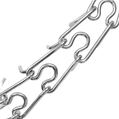 Ошейник строгий с металлическим фастексом, 60 см, толщина проволоки 4 мм