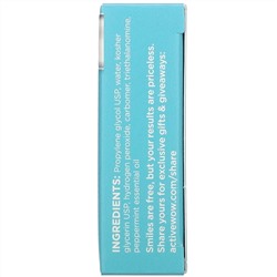 Active Wow, 24K White, Easy AF, ручка для отбеливания зубов с маслом мяты, 2,5 мл, (0,09 жидк. унции)